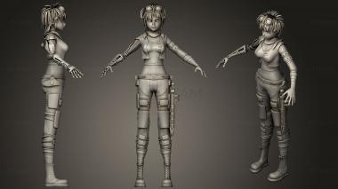 3D model Hybrid Character (STL)